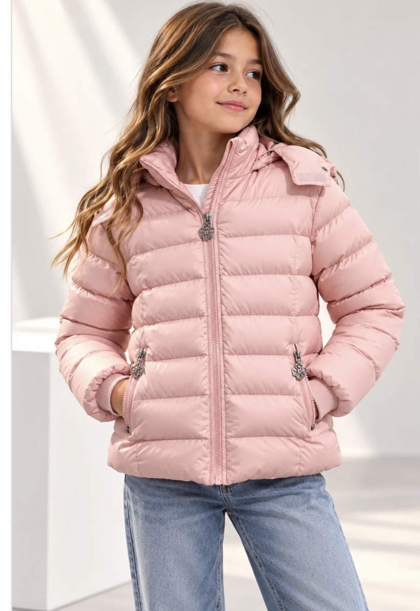 Doudoune rose